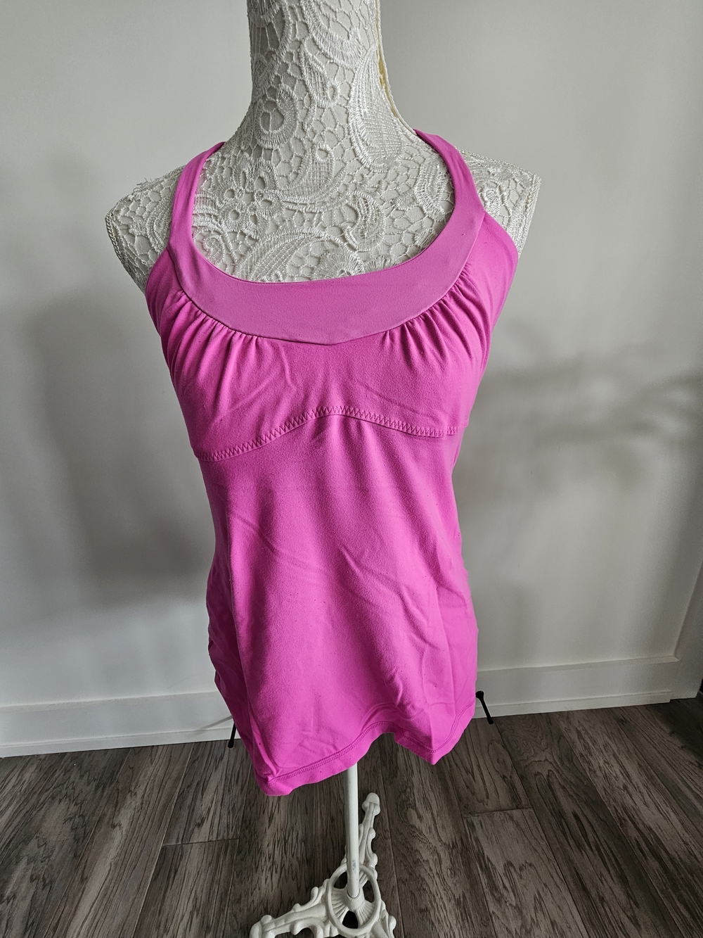 lululemon athletica Bright Pink Scoop Neck Tank